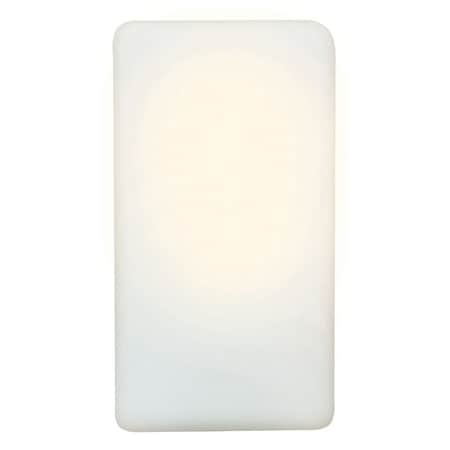 Access Lighting Brick, 1 Light Outdoor Wall Mount, Opal Glass 20450-OPL